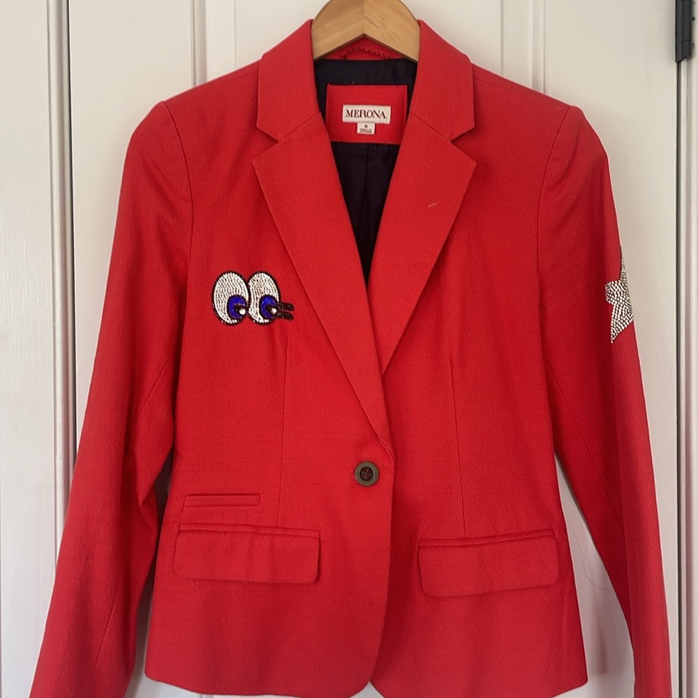 SYRACUSE UNIVERSITY CUSTOM BLAZER-size 6!